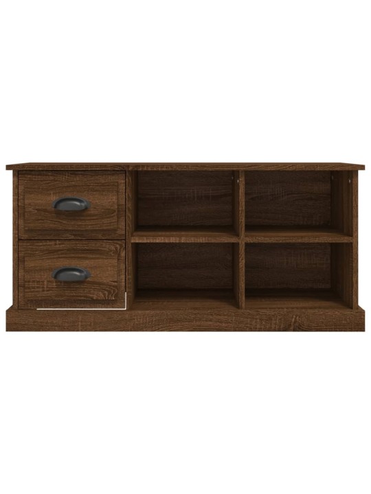 TV skříňka hnědý dub 102 x 35,5 x 47,5 cm kompozitní dřevo