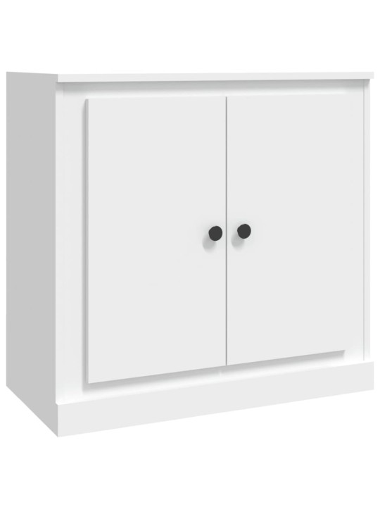 Příborník bílý 70 x 35,5 x 67,5 cm kompozitní dřevo