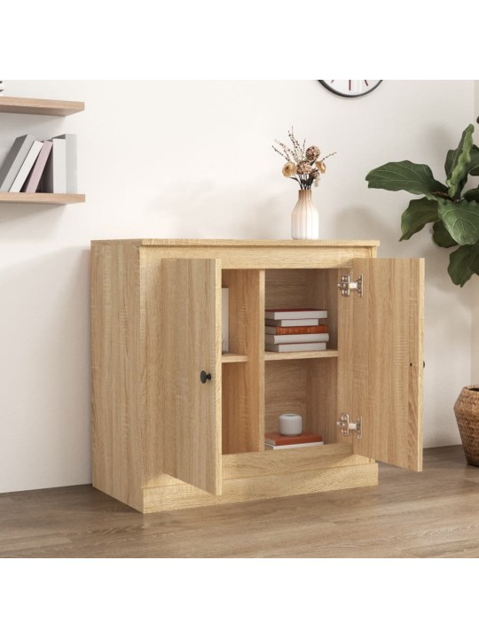 Příborník dub sonoma 70 x 35,5 x 67,5 cm kompozitní dřevo