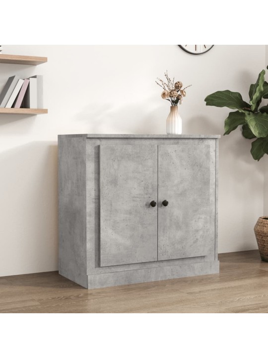 Příborník betonově šedý 70 x 35,5 x 67,5 cm kompozitní dřevo