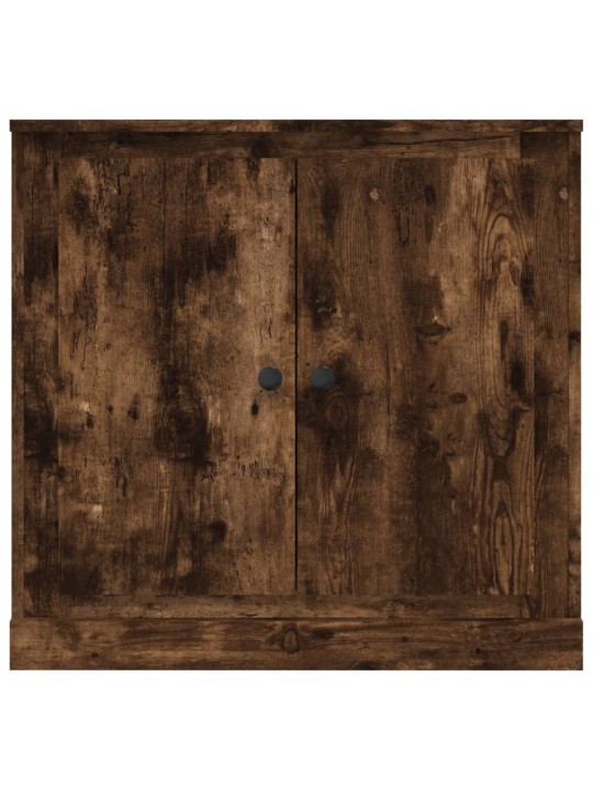 Příborník kouřový dub 70 x 35,5 x 67,5 cm kompozitní dřevo