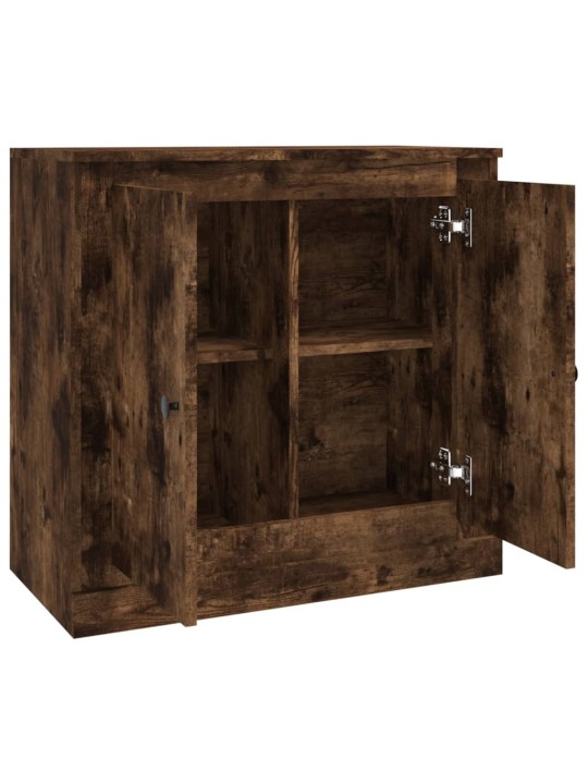 Příborník kouřový dub 70 x 35,5 x 67,5 cm kompozitní dřevo