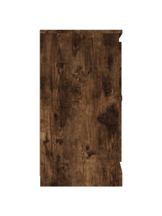 Příborník kouřový dub 70 x 35,5 x 67,5 cm kompozitní dřevo
