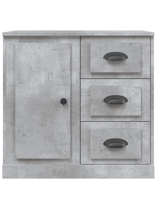 Příborník betonově šedý 70 x 35,5 x 67,5 cm kompozitní dřevo