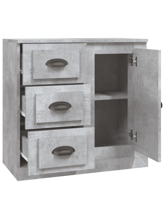 Příborník betonově šedý 70 x 35,5 x 67,5 cm kompozitní dřevo