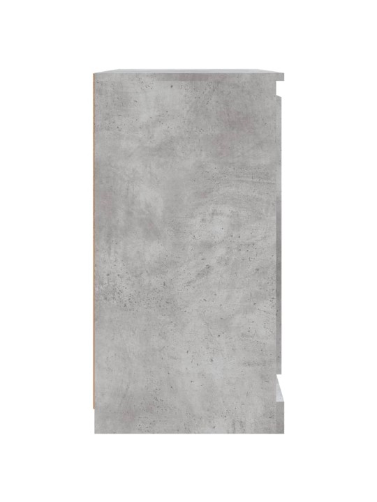 Příborník betonově šedý 70 x 35,5 x 67,5 cm kompozitní dřevo