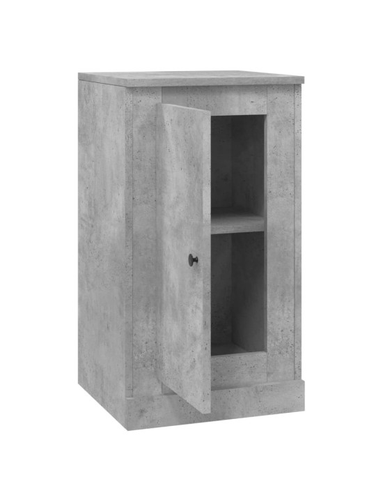 Příborník betonově šedý 37,5 x 35,5 x 67,5 cm kompozitní dřevo