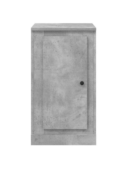 Příborník betonově šedý 37,5 x 35,5 x 67,5 cm kompozitní dřevo