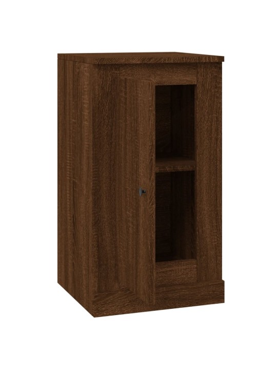 Příborníky 2 ks hnědý dub 37,5x35,5x67,5 cm kompozitní dřevo