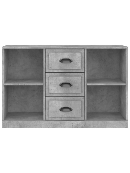 Příborník betonově šedý 104,5 x 35,5 x 67,5 cm kompozitní dřevo