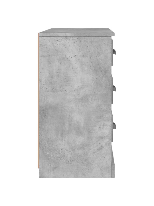 Příborník betonově šedý 104,5 x 35,5 x 67,5 cm kompozitní dřevo