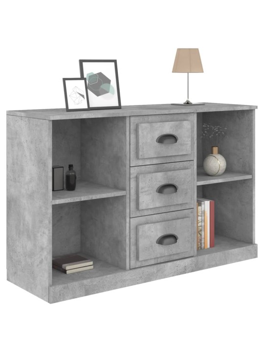 Příborník betonově šedý 104,5 x 35,5 x 67,5 cm kompozitní dřevo