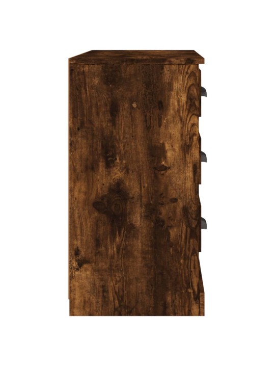 Příborník kouřový dub 104,5 x 35,5 x 67,5 cm kompozitní dřevo