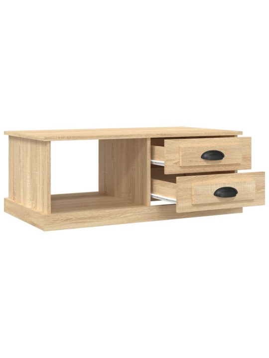 Konferenční stolek dub sonoma 90x50x35 cm kompozitní dřevo