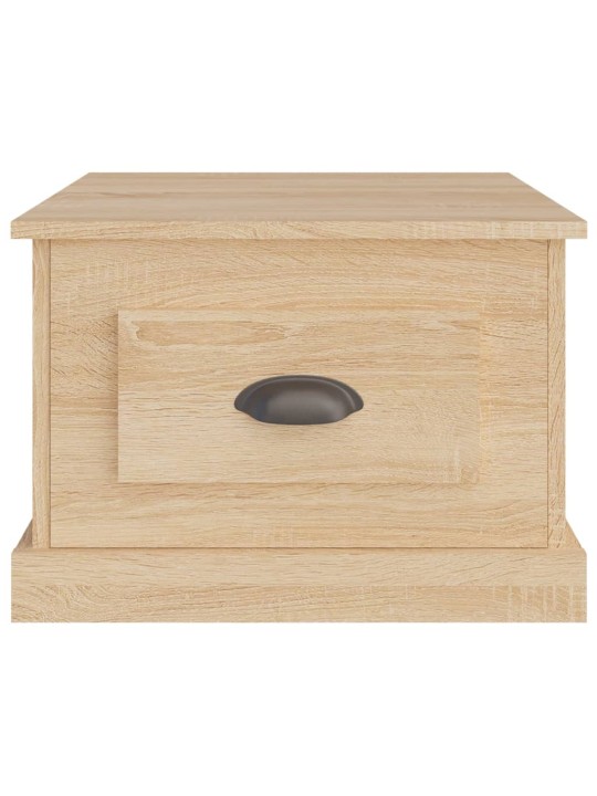 Konferenční stolek dub sonoma 50x50x35 cm kompozitní dřevo