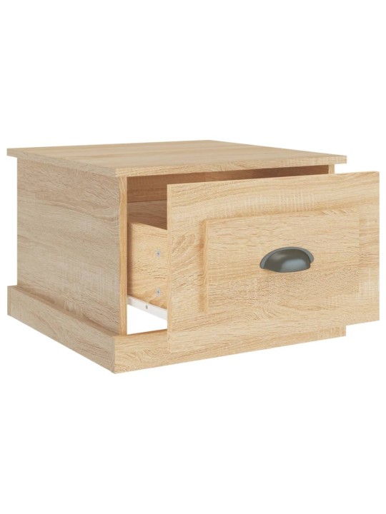 Konferenční stolek dub sonoma 50x50x35 cm kompozitní dřevo
