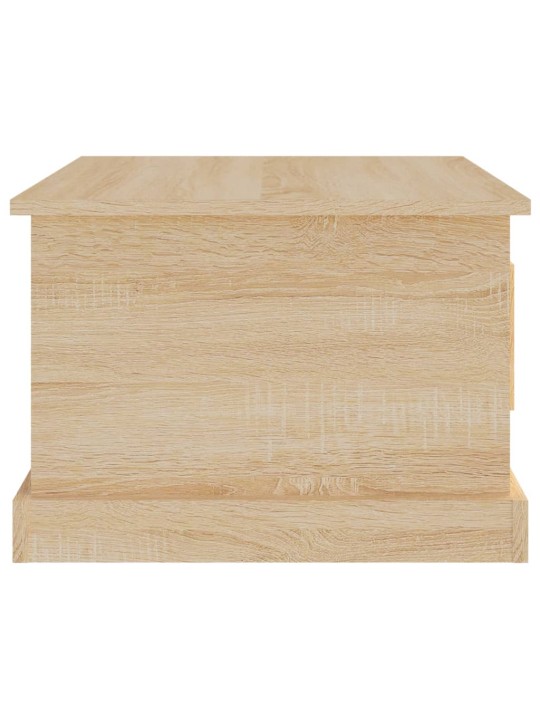 Konferenční stolek dub sonoma 50x50x35 cm kompozitní dřevo
