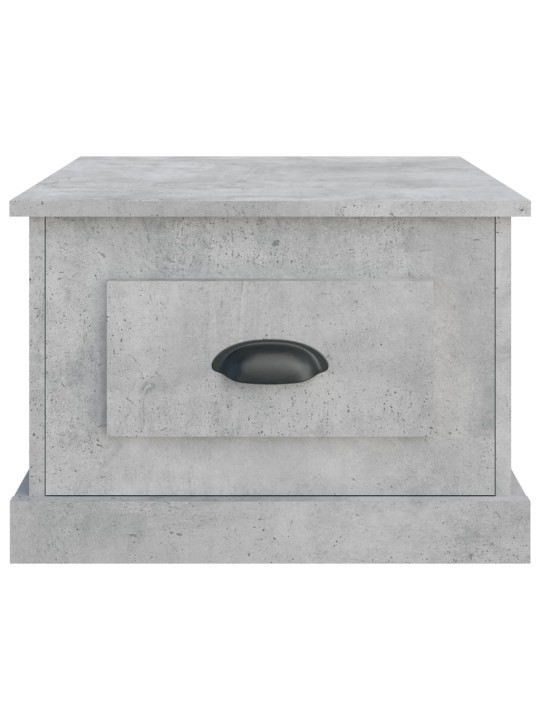 Konferenční stolek betonově šedý 50x50x35 cm kompozitní dřevo