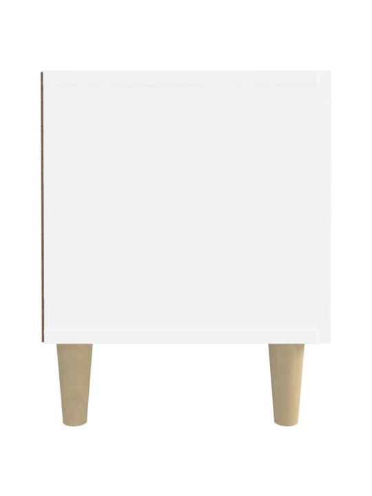TV skříňka bílá 180 x 31,5 x 40 cm kompozitní dřevo