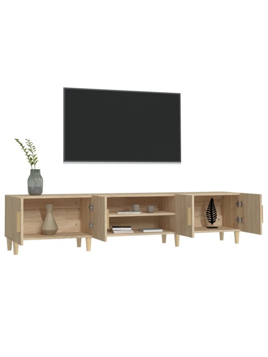 TV skříňka dub sonoma 180 x 31,5 x 40 cm kompozitní dřevo