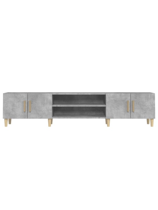 TV skříňka betonově šedá 180 x 31,5 x 40 cm kompozitní dřevo
