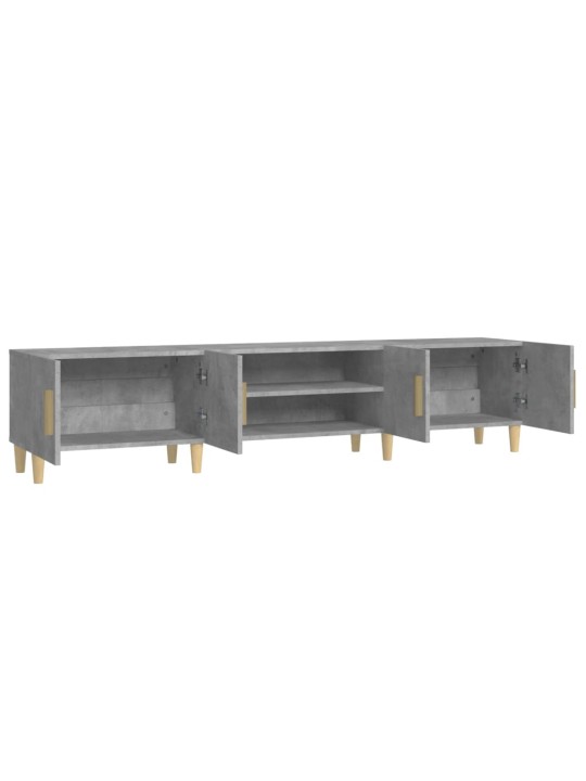 TV skříňka betonově šedá 180 x 31,5 x 40 cm kompozitní dřevo