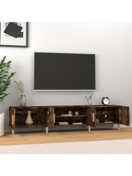 TV skříňka kouřový dub 180 x 31,5 x 40 cm kompozitní dřevo