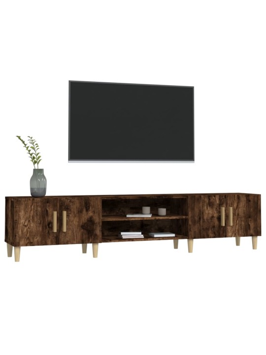 TV skříňka kouřový dub 180 x 31,5 x 40 cm kompozitní dřevo