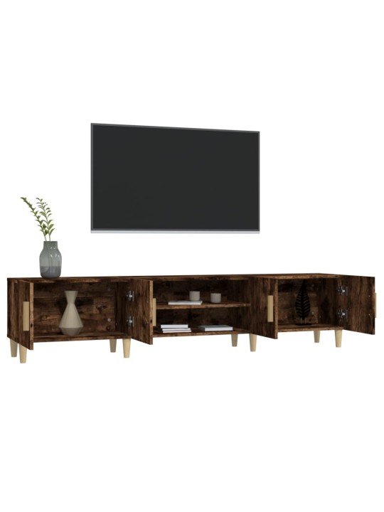 TV skříňka kouřový dub 180 x 31,5 x 40 cm kompozitní dřevo