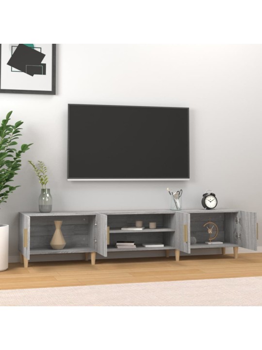 TV skříňka šedá sonoma 180 x 31,5 x 40 cm kompozitní dřevo