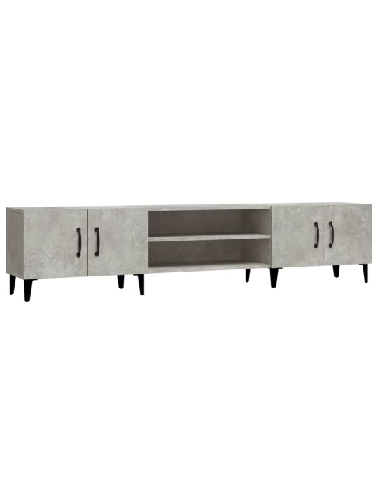 TV skříňka betonově šedá 180 x 31,5 x 40 cm kompozitní dřevo