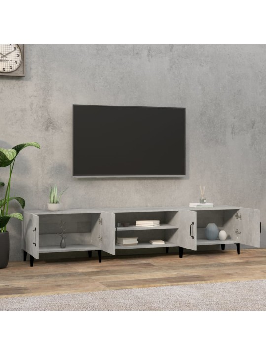 TV skříňka betonově šedá 180 x 31,5 x 40 cm kompozitní dřevo