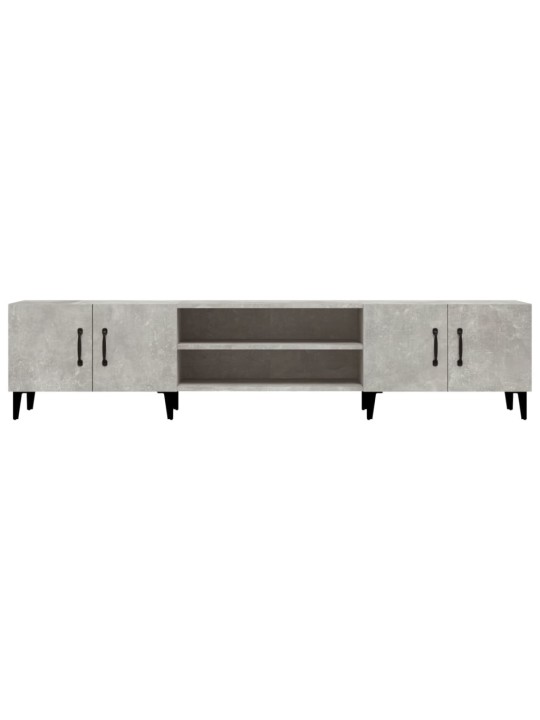 TV skříňka betonově šedá 180 x 31,5 x 40 cm kompozitní dřevo