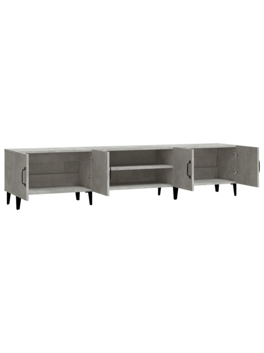 TV skříňka betonově šedá 180 x 31,5 x 40 cm kompozitní dřevo
