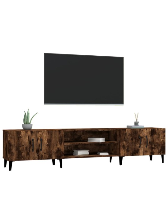 Tv skříňka kouřový dub 180 x 31,5 x 40 cm kompozitní dřevo
