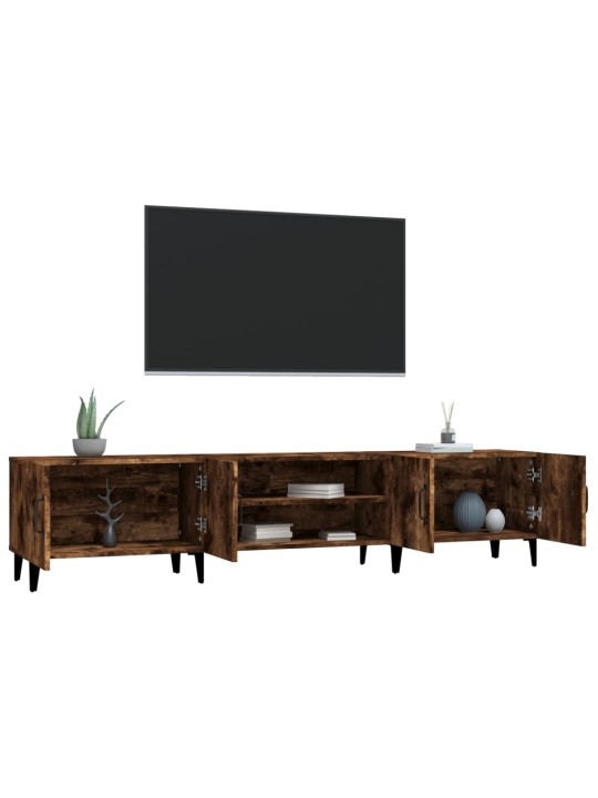 Tv skříňka kouřový dub 180 x 31,5 x 40 cm kompozitní dřevo