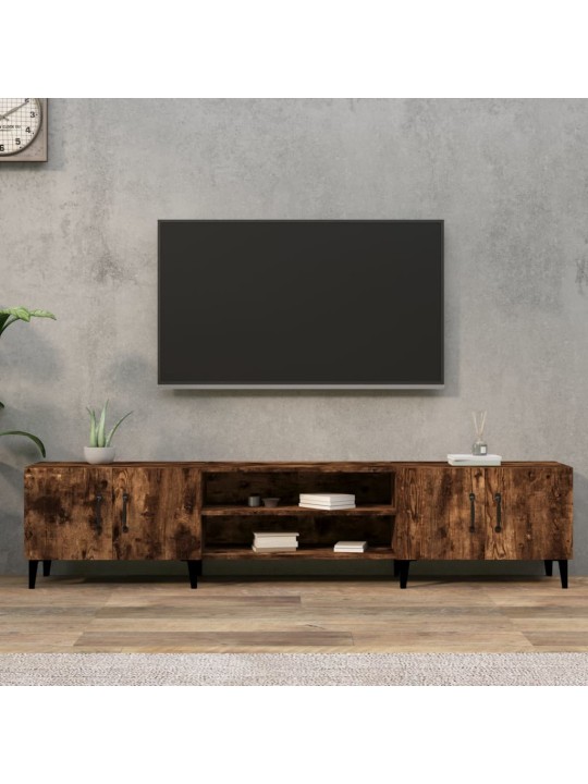 Tv skříňka kouřový dub 180 x 31,5 x 40 cm kompozitní dřevo