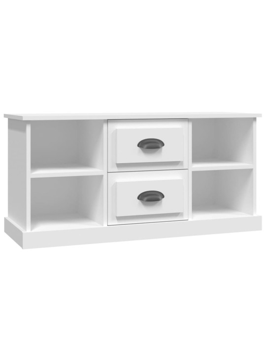 TV skříňka bílá 99,5 x 35,5 x 48 cm kompozitní dřevo