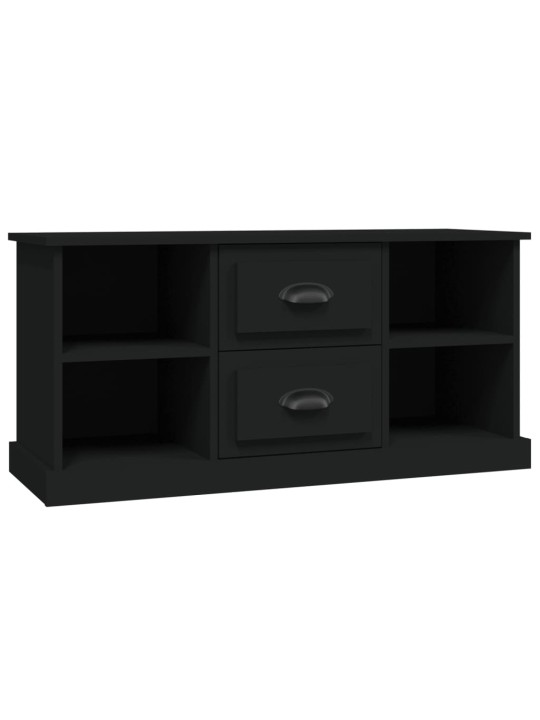 TV skříňka černá 99,5 x 35,5 x 48 cm kompozitní dřevo