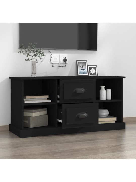 TV skříňka černá 99,5 x 35,5 x 48 cm kompozitní dřevo