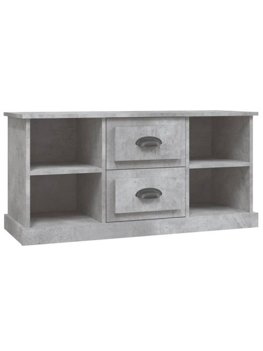 TV skříňka betonově šedá 99,5 x 35,5 x 48 cm kompozitní dřevo