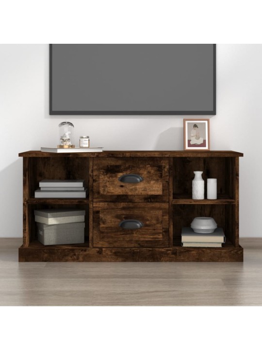 TV skříňka kouřový dub 99,5 x 35,5 x 48 cm kompozitní dřevo