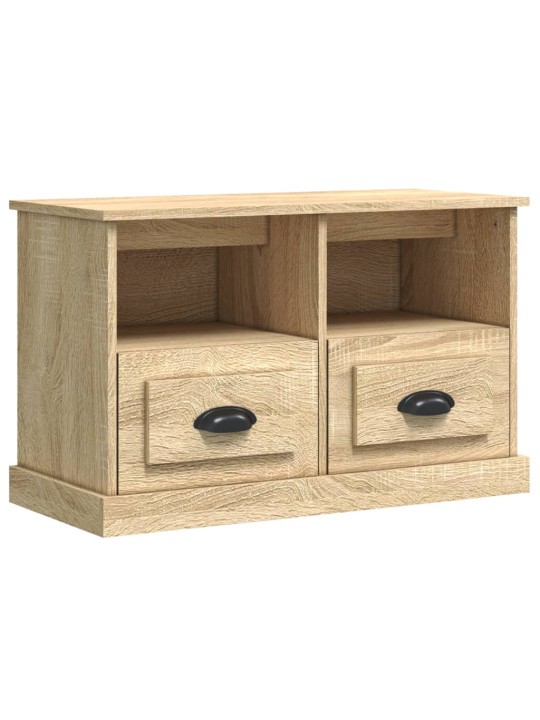 TV skříňka dub sonoma 80 x 35 x 50 cm kompozitní dřevo