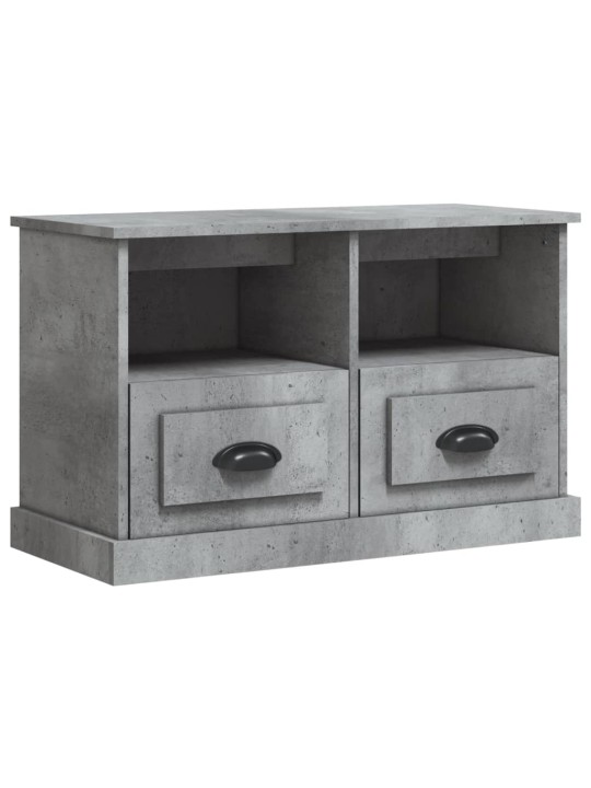 TV skříňka betonově šedá 80 x 35 x 50 cm kompozitní dřevo