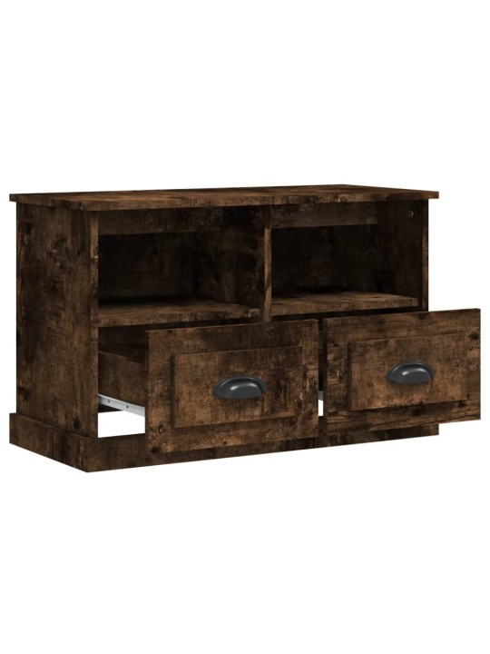 TV skříňka kouřový dub 80 x 35 x 50 cm kompozitní dřevo