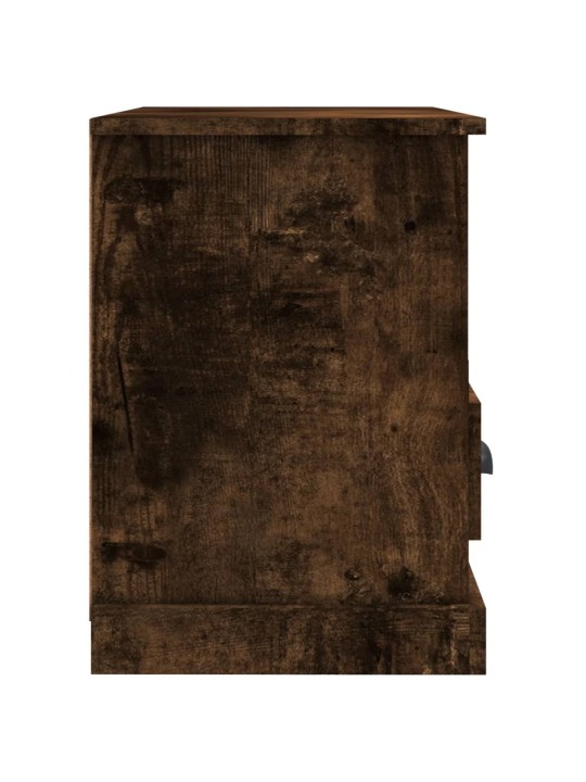 TV skříňka kouřový dub 80 x 35 x 50 cm kompozitní dřevo