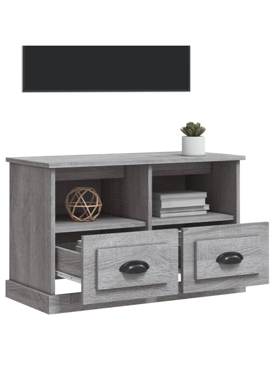 TV skříňka šedá sonoma 80 x 35 x 50 cm kompozitní dřevo
