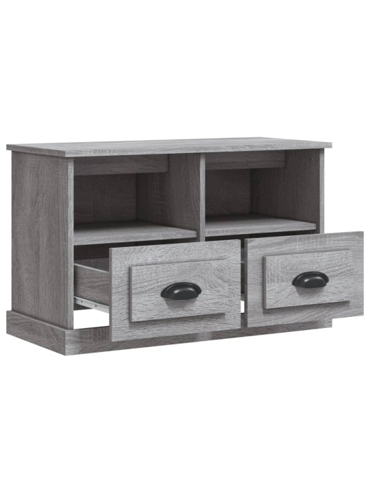 TV skříňka šedá sonoma 80 x 35 x 50 cm kompozitní dřevo