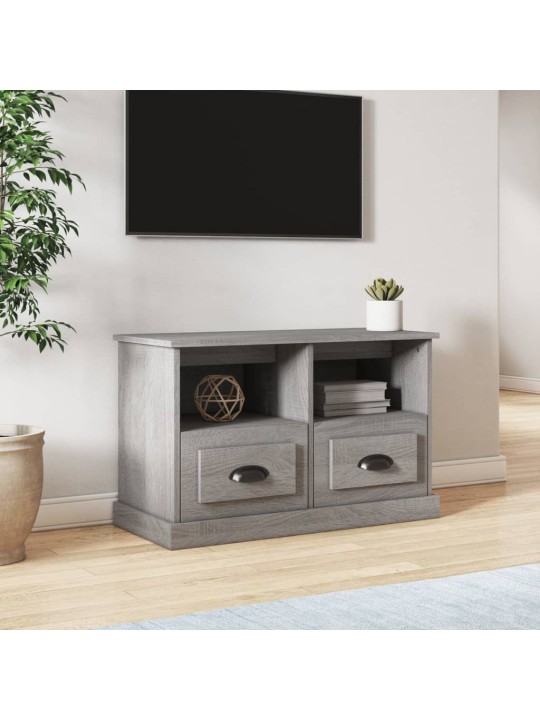 TV skříňka šedá sonoma 80 x 35 x 50 cm kompozitní dřevo