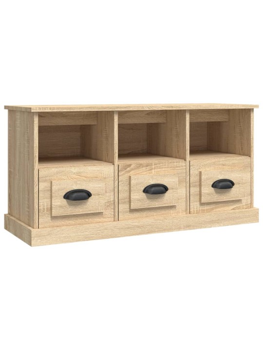 TV skříňka dub sonoma 100 x 35 x 50 cm kompozitní dřevo